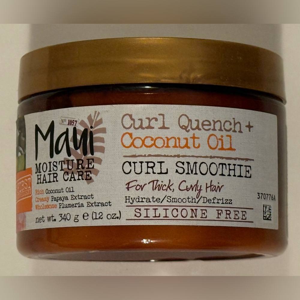 Maui Moisture Hair Mask for Curly Hair, Curl Smoothie Quench + Coconut O…